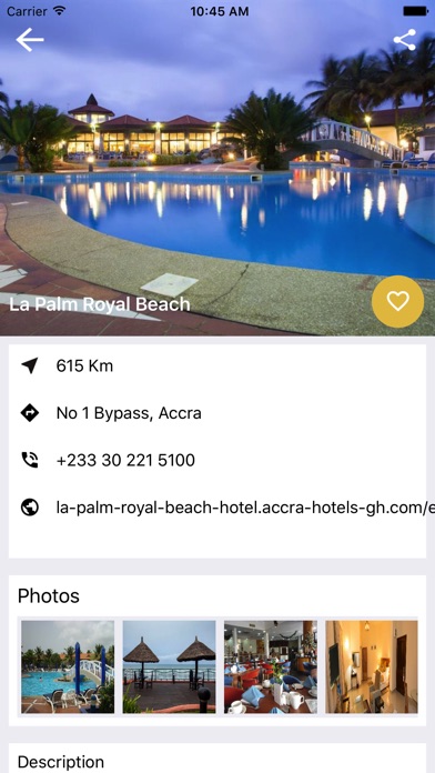 Ghana Tourism App screenshot 4