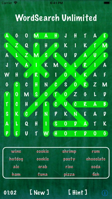 Word Search Unlimited screenshot1