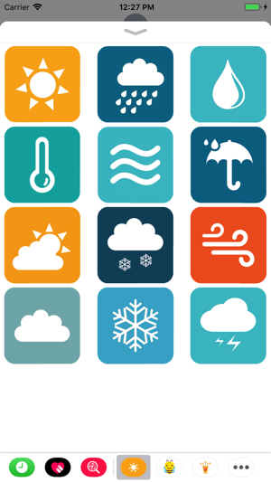 New weather sticker pack