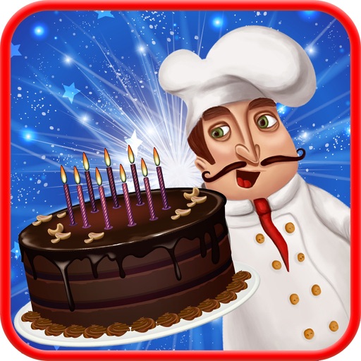 Baking Black Forest Cake Game Icon