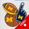 Michigan Wolverines Animated Selfie Stickers app lets you add awesome, officially licensed Michigan Wolverines animated and graphic stickers to your selfies and other images OR VIDEOS