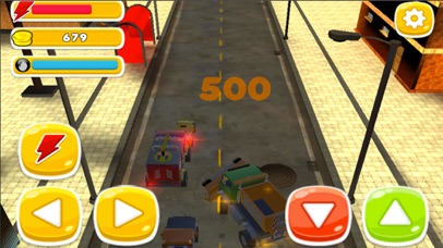 Mini Car Toon Traffic Racers screenshot 4