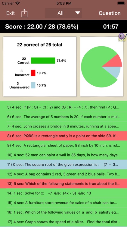 Practice Tests for GRE® Math screenshot-3