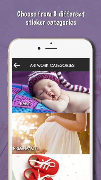 Baby Milestones Sticker Pics screenshot 3
