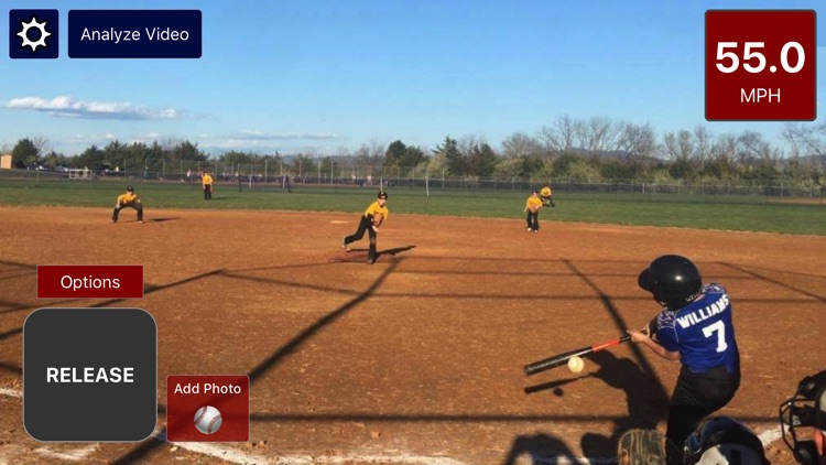 Baseball Radar Gun - pitching speed and analysis