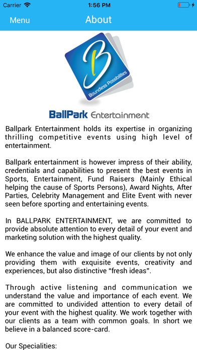 Screenshot #1 pour Ballpark Entertainment