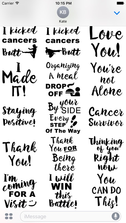 Hodgkins Lymphoma Stickers screenshot-4