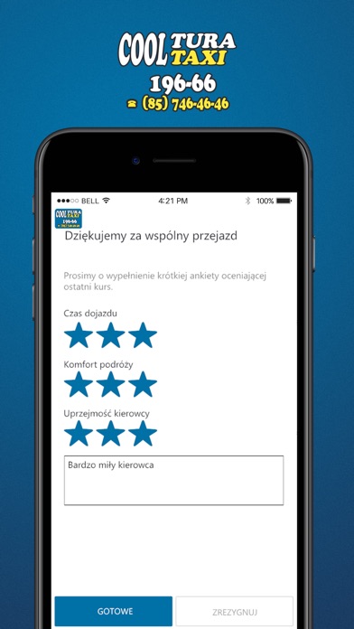 Cooltura Taxi Białystok screenshot 4