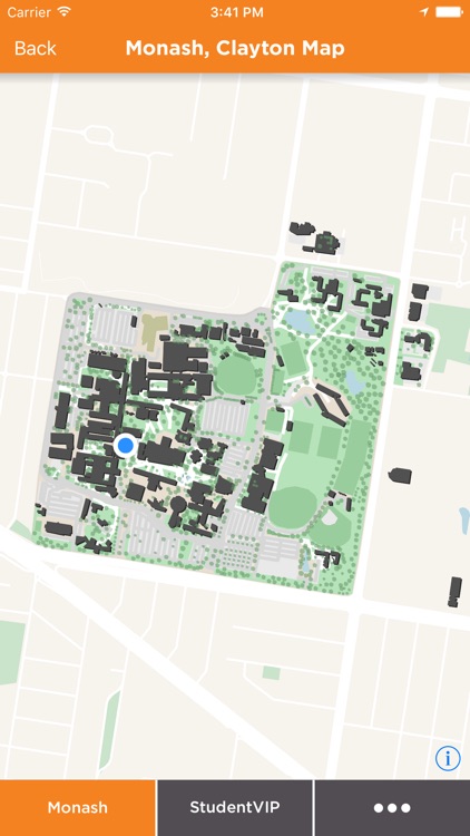 Monash Uni Map by Student Services Australia