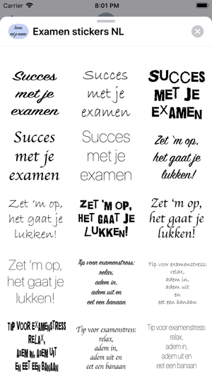 Examen stickers NL(圖2)-速報App