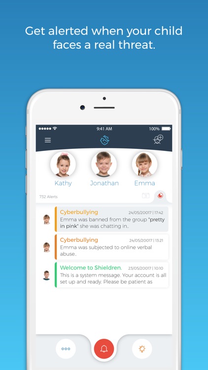 Shieldren - Parent App