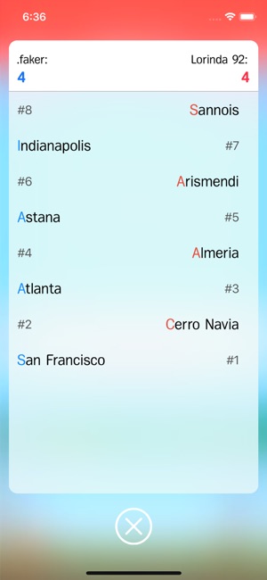 City Names: Word Chain Game(圖4)-速報App