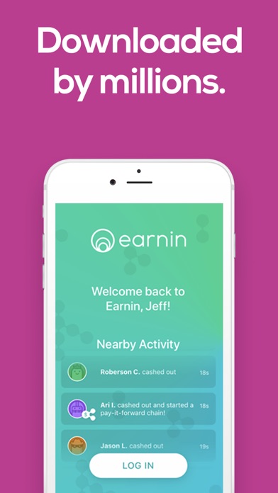 Earnin - Get Paid Today App Report on Mobile Action - App ...