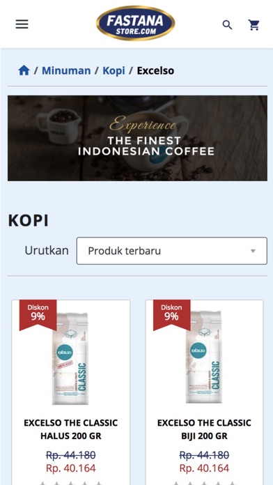 Kapal Api Store screenshot 2