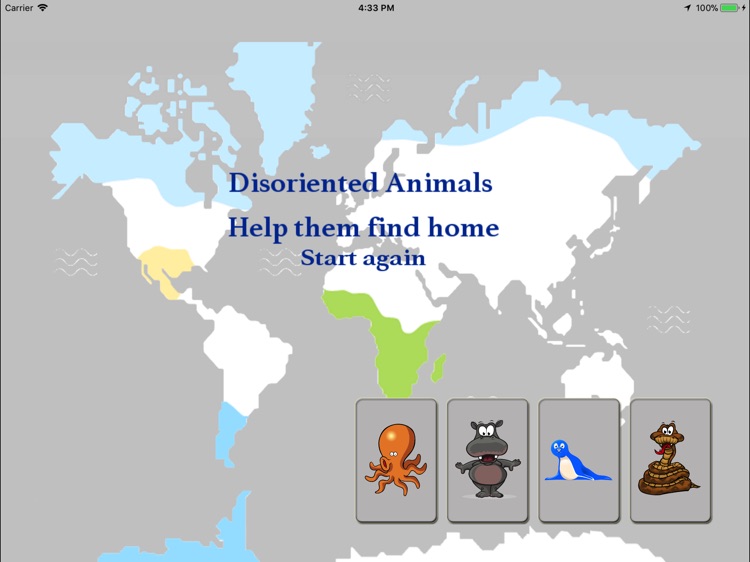 Help the disoriented animals