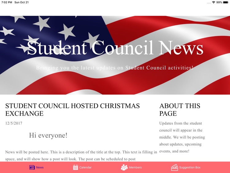 Student Council News