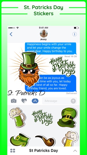 Happy St Patricks Day Sticker(圖2)-速報App