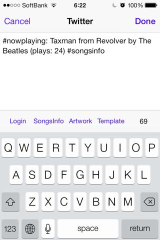 SongsInfo screenshot 2
