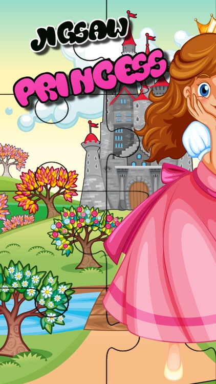 Puzzle Princess Jigsaws Cartoon Fairy Girls Game