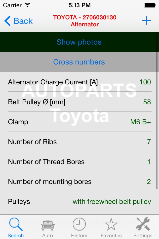 Autoparts for Toyota screenshot 3