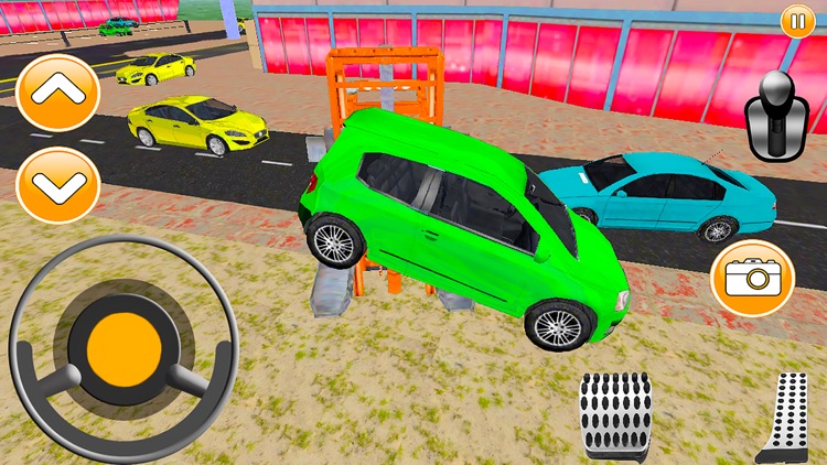 City Car Lifter Parking Game