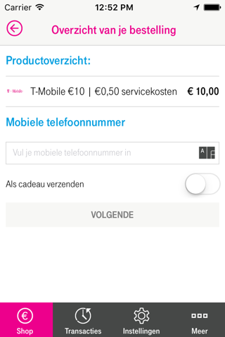 T-Mobile PrePaid screenshot 2