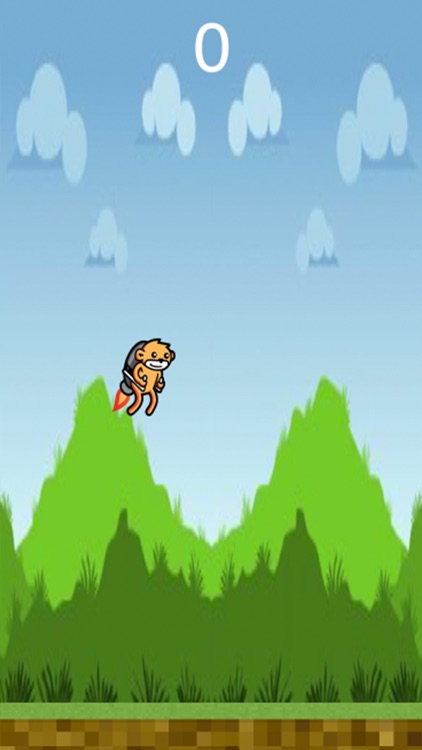 Jetpack Monkey Jumping Game