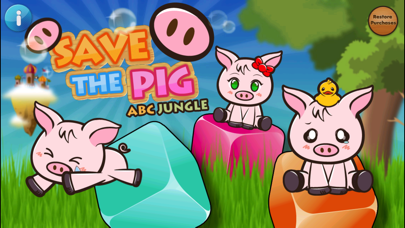 How to cancel & delete ABC Jungle - Save the Pig from iphone & ipad 1