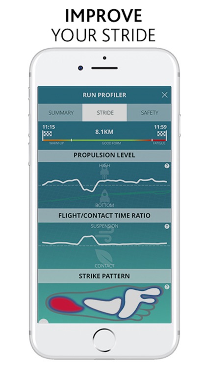 Digitsole Run Profiler by Digit Solutions