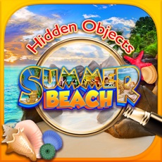 Activities of Hidden Objects Summer Beach