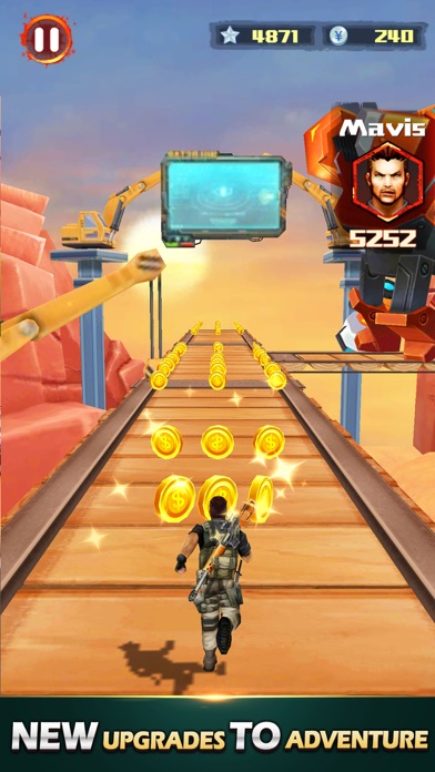 Pirate Run 3 - Running Games screenshot 2