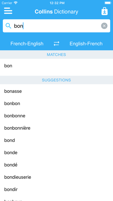 Collins French Dictionary Screenshot 2