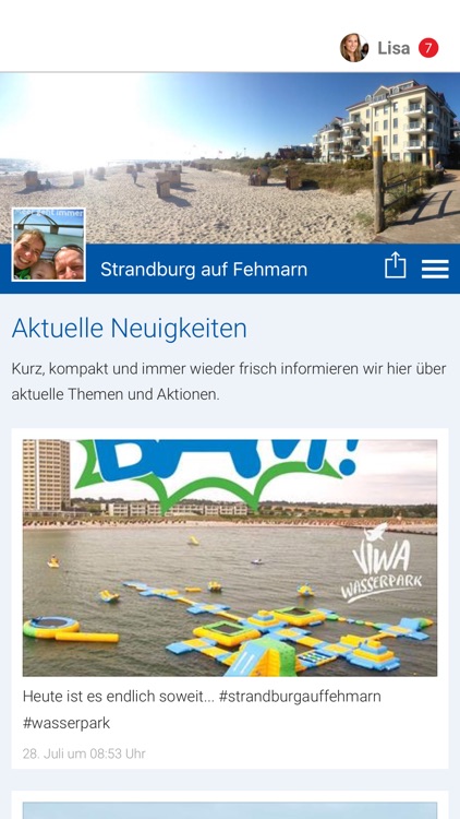 Strandburg auf Fehmarn