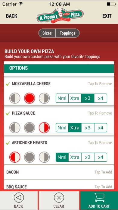 Papano’s Pizza screenshot 4