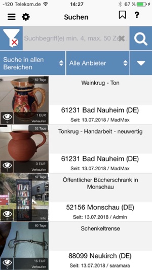 MY2SHARE - Die Flohmarkt-App(圖2)-速報App