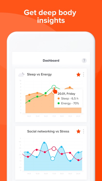 Welltory: self control tracker screenshot-5