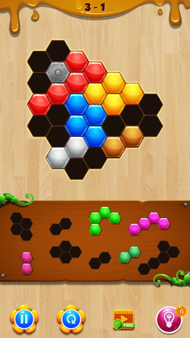 Wood Hexa Block Puzzle screenshot 2