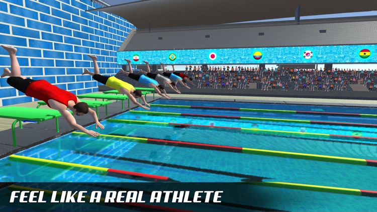 Water Swimming Diving Race Pro