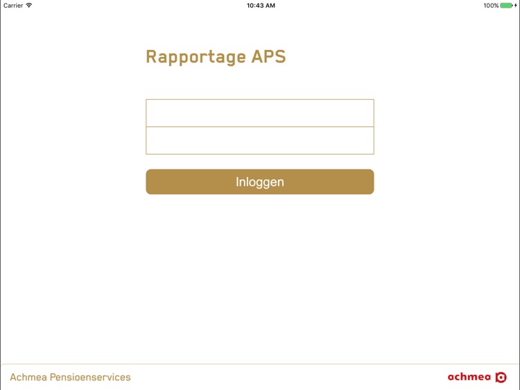 Rapportage APS