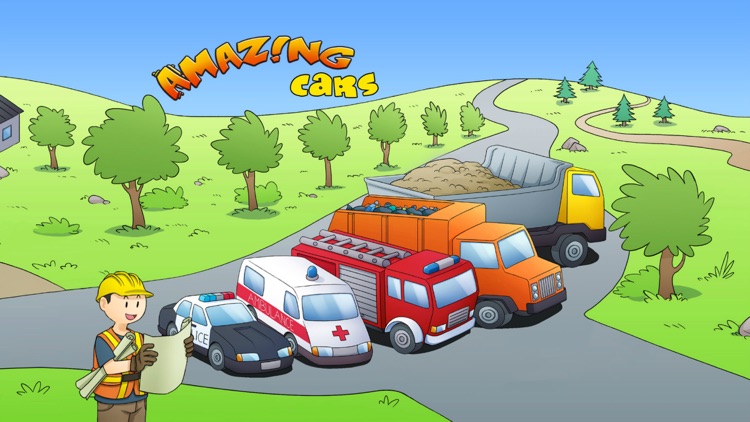 Amazing Cars - book for kids