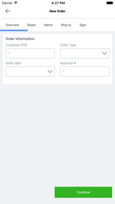 Order Line Item - Mobile screenshot 2