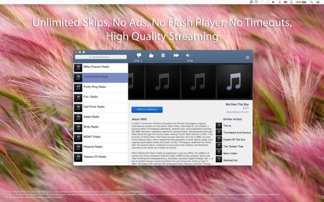 HD pRadio: Music Streamer