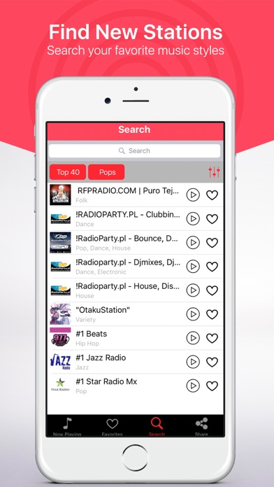 Radio Live PRO - Streaming USA screenshot 3