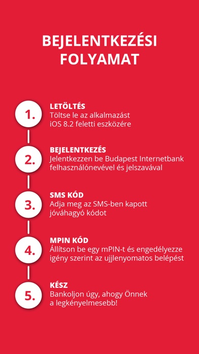 Budapest Bank Mobil App Apprecs