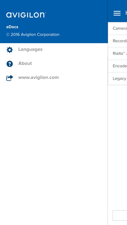 Avigilon eDocs