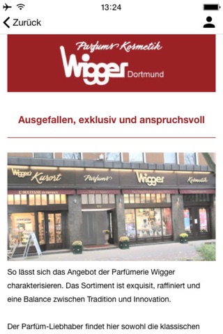 Pafümerie Wigger screenshot 4