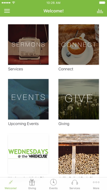 The Warehouse Church App