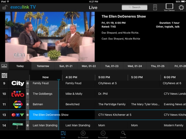 Execulink TV for iPad(圖1)-速報App