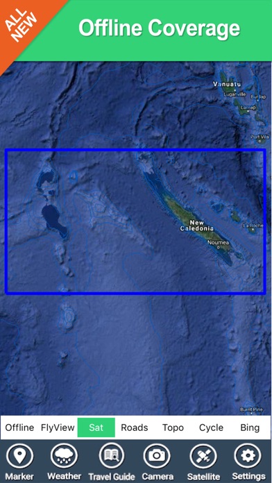 New Caledonia - GPS Map Navigatorのおすすめ画像5