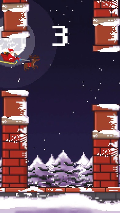 Flappy Santa screenshot 3